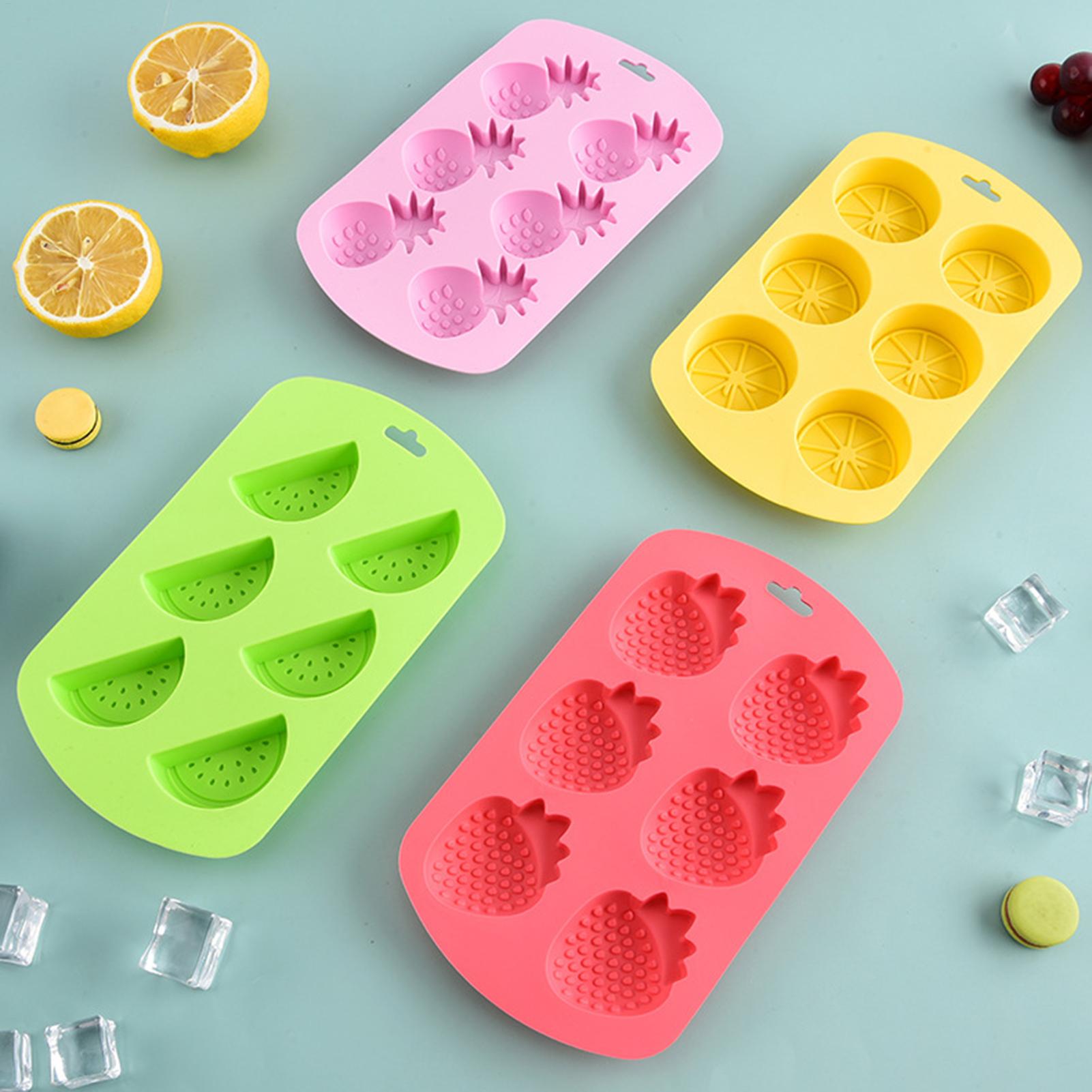 6 Cavity Fruit Shaped Silicone - Kitchen Baking Supplies avis et prix