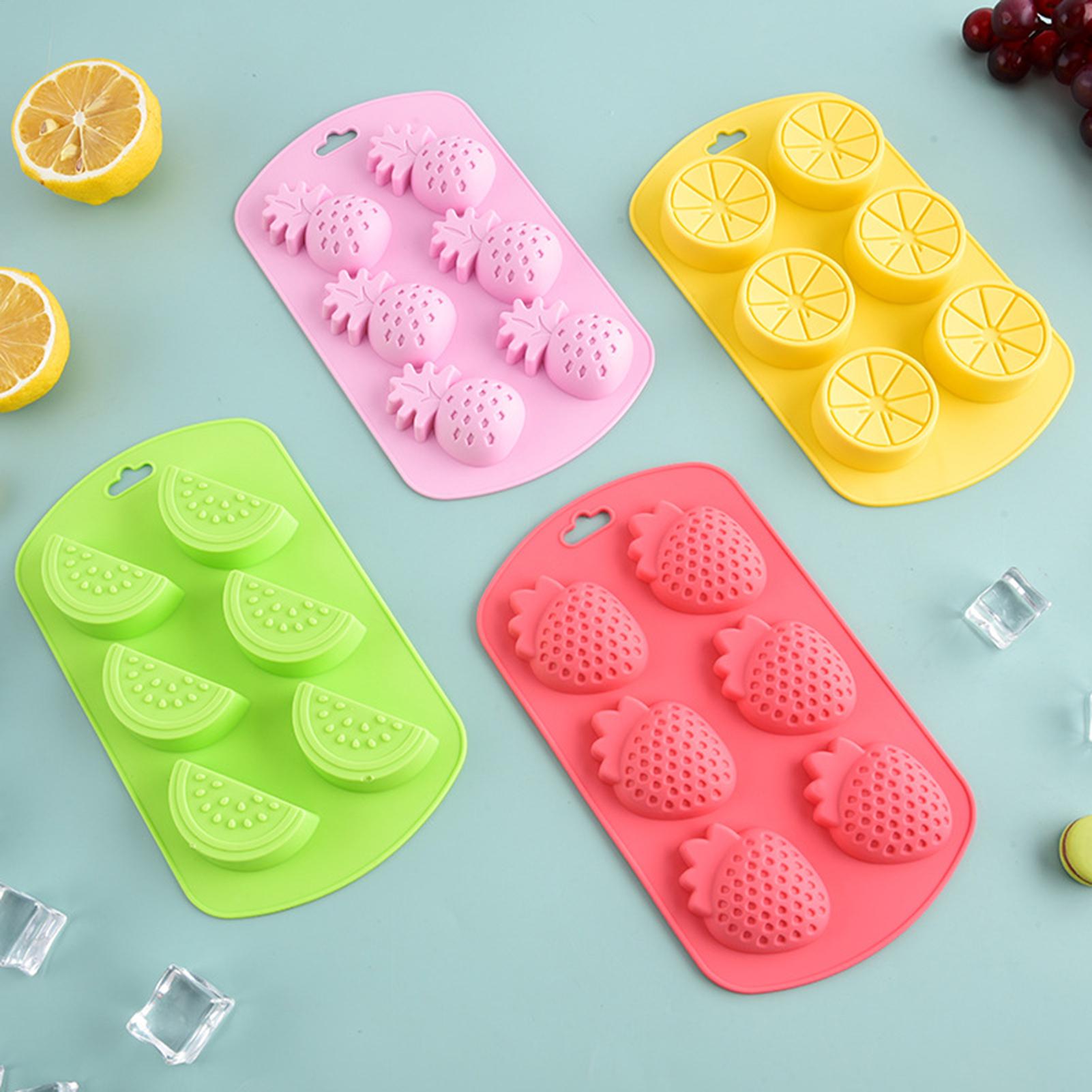 6 Cavity Fruit Shaped Silicone - Kitchen Baking Supplies avis et prix