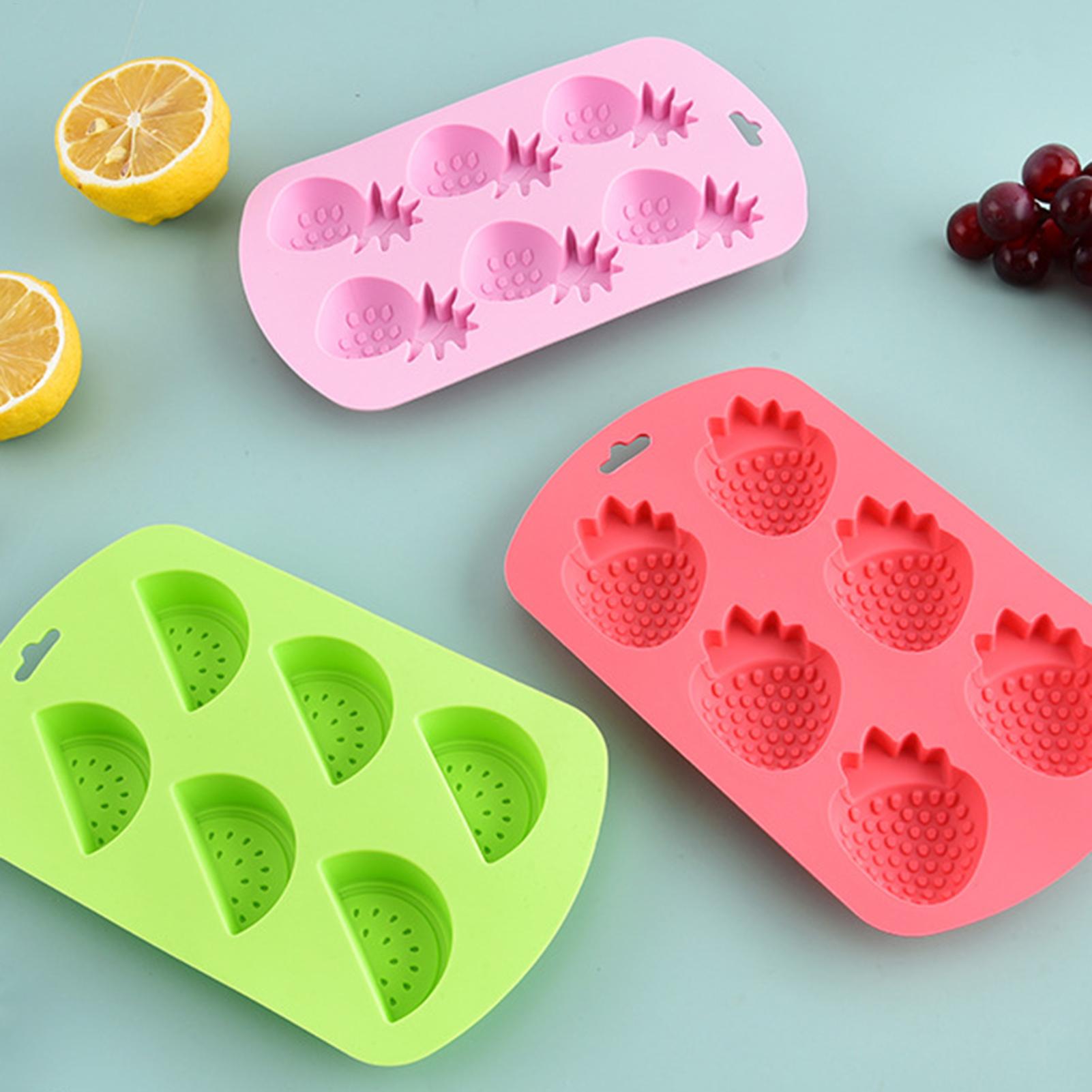 6 Cavity Fruit Shaped Silicone - Kitchen Baking Supplies avis et prix