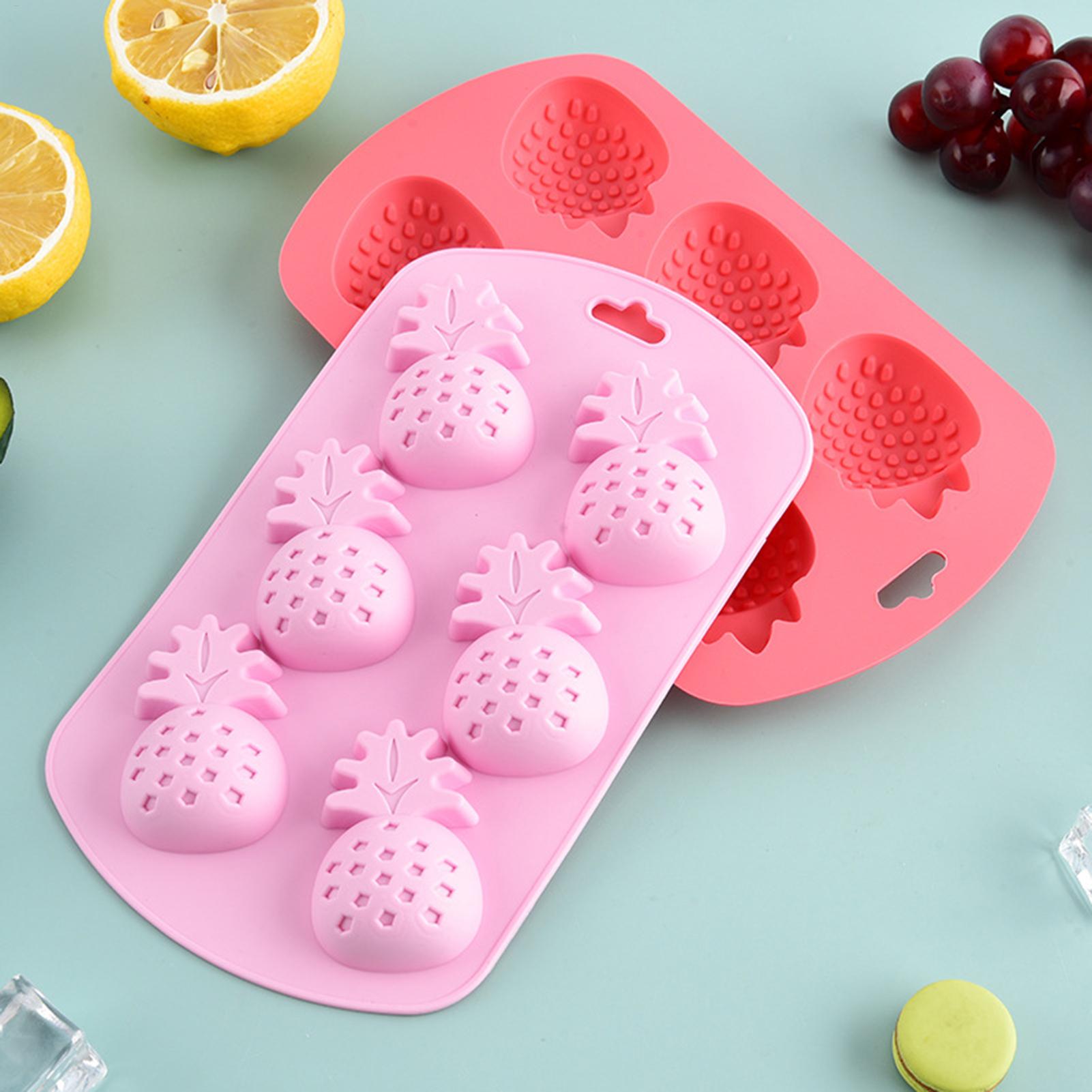 6 Cavity Fruit Shaped Silicone - Kitchen Baking Supplies avis et prix