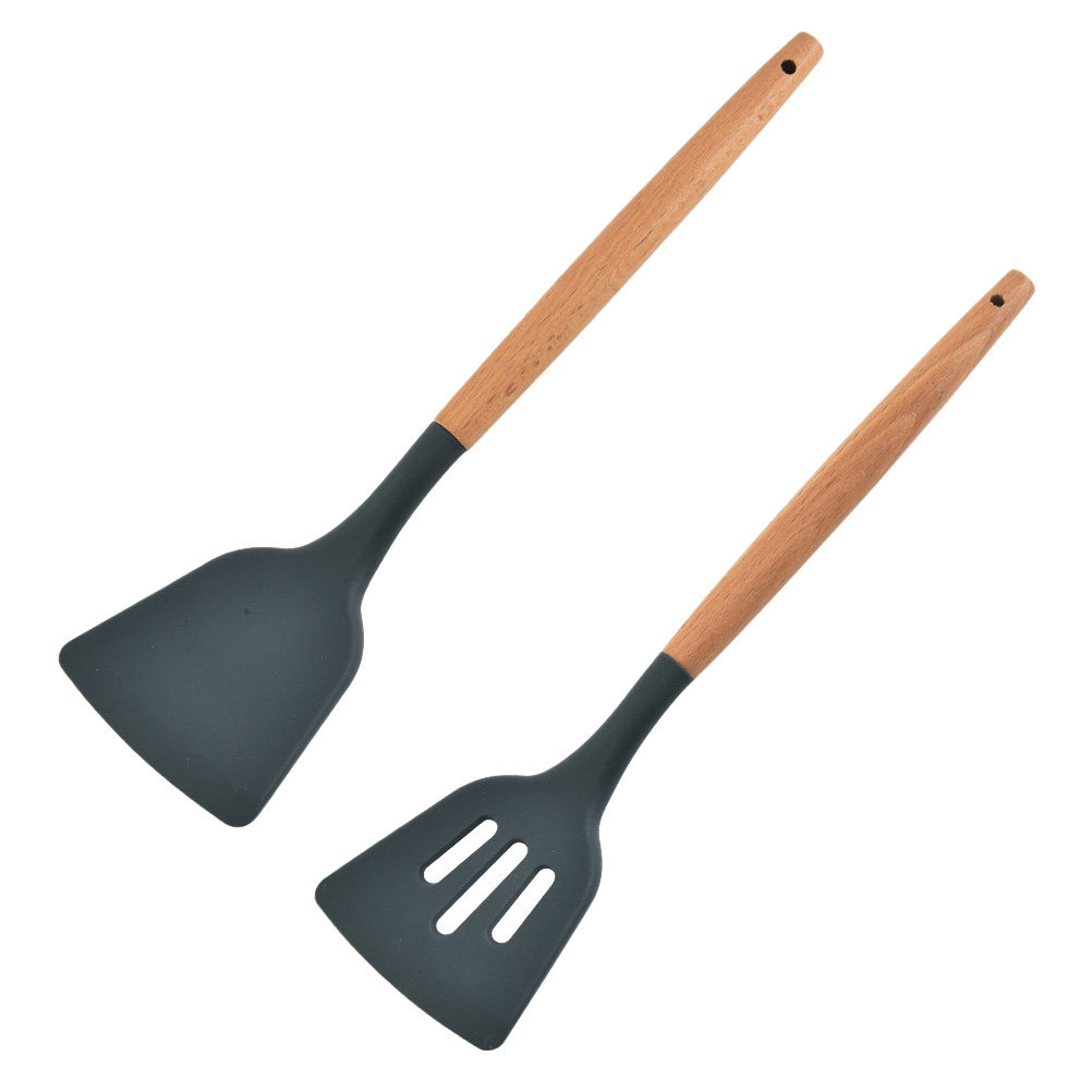 2Pcs Silicone Spatula Set with - Kitchen Set Bakery avis et prix