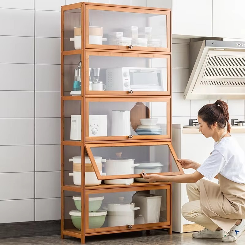 Kitchen cart mango wood adjust - Kitchen Baking Cart avis et prix