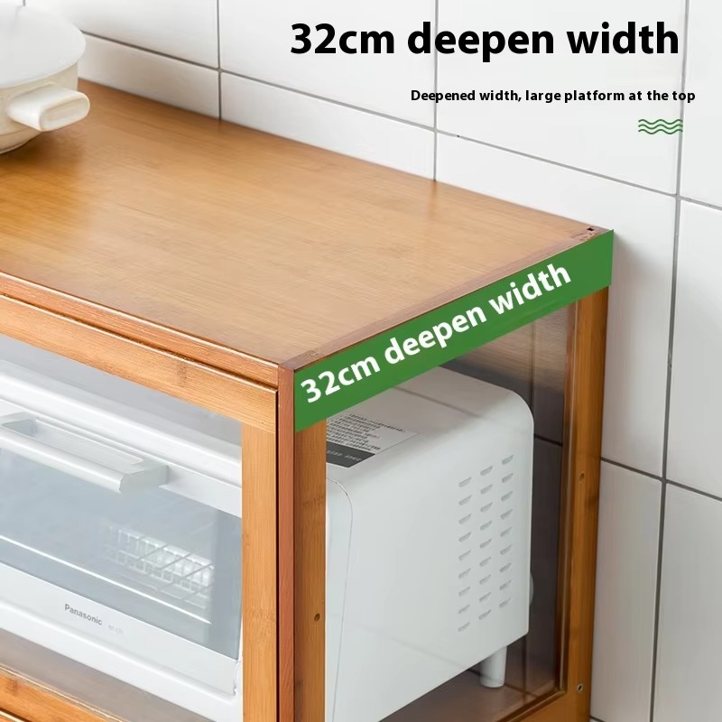 Kitchen cart mango wood adjust - Kitchen Baking Cart avis et prix