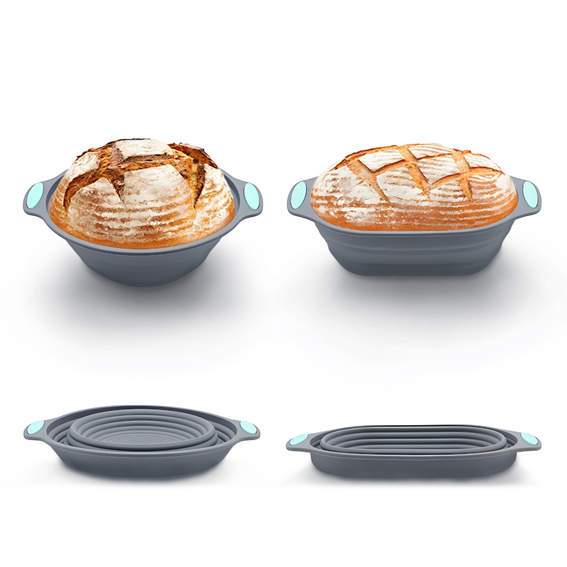 1PC Silicone Foldable Banneton - Kitchen Baking Bowls avis et prix