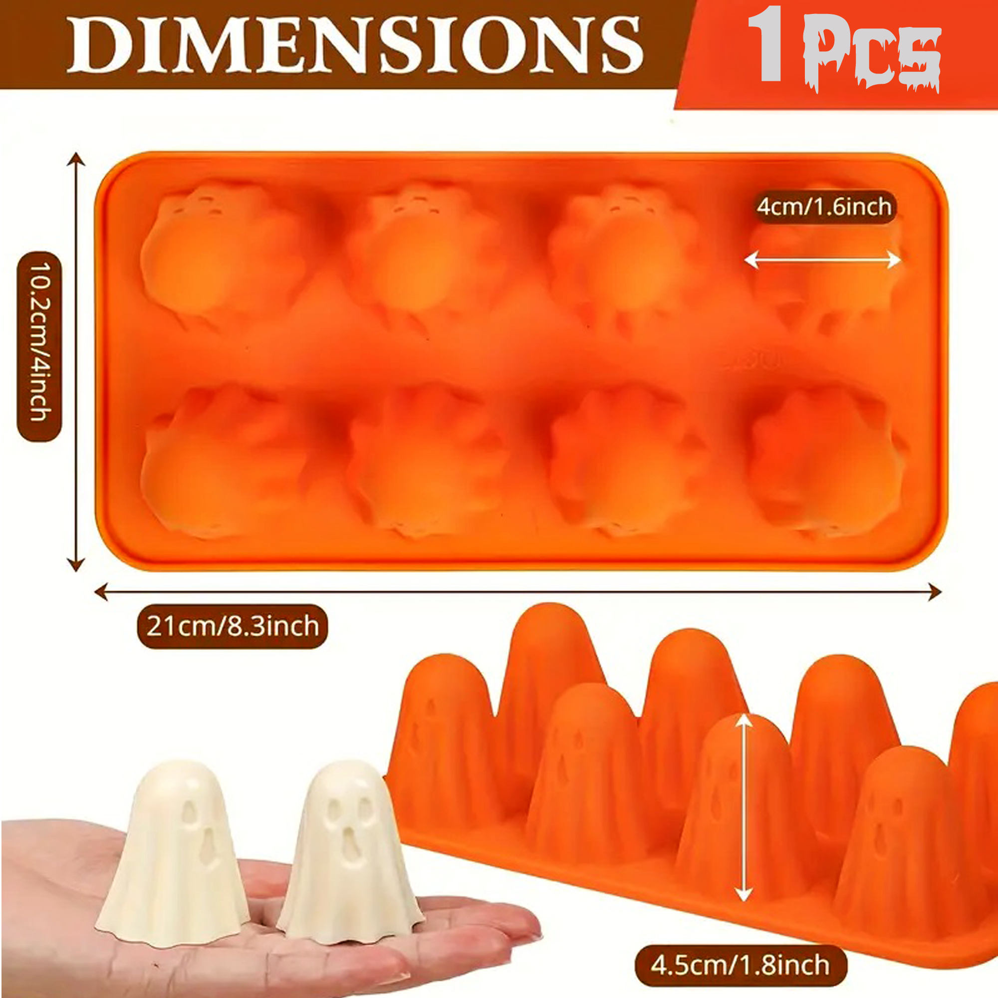 1 Pack Silicone Halloween Cand - Silicone Cake Mold avis et prix