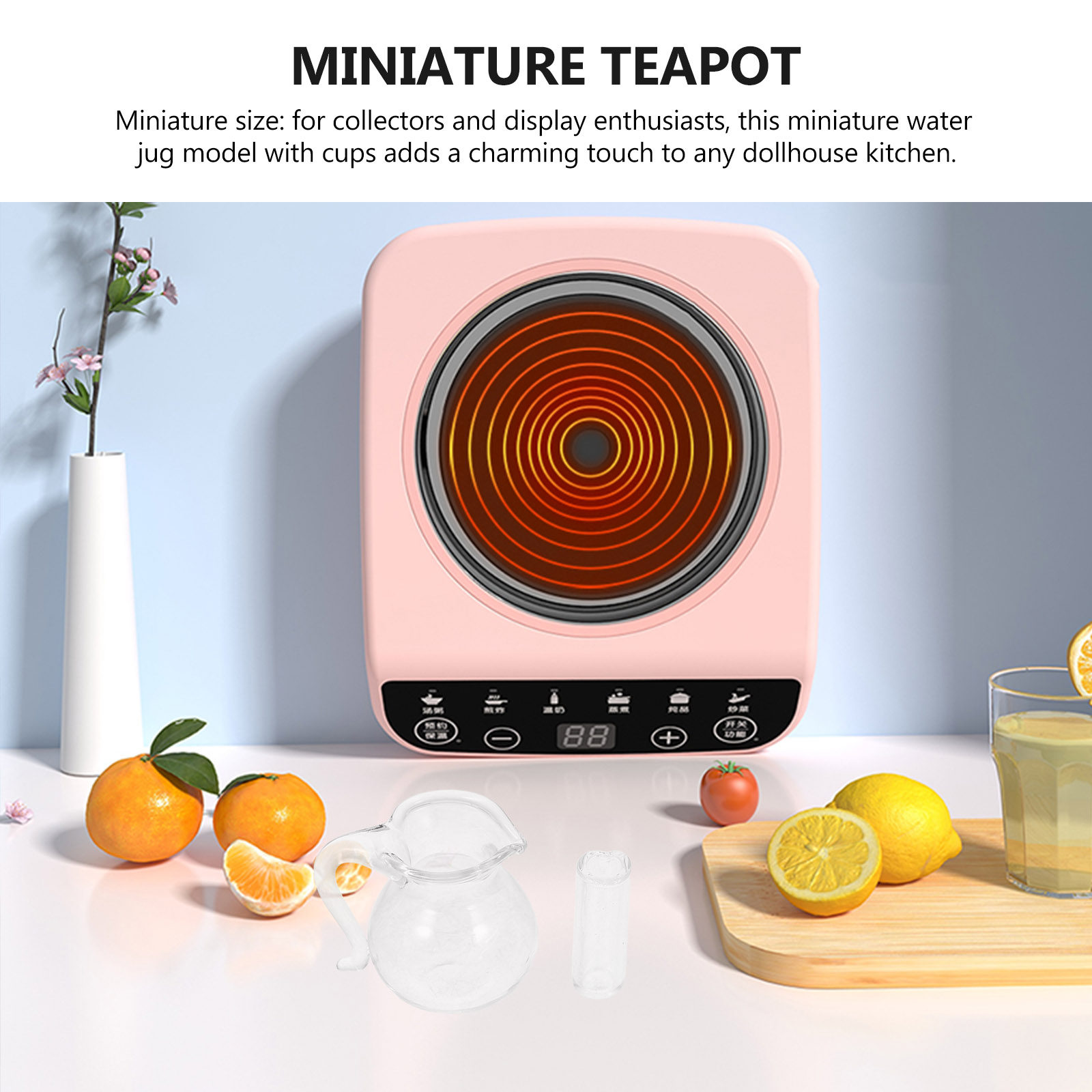 1Set Micro Miniature Kitchen W - Kitchen Glass Baking Set avis et prix