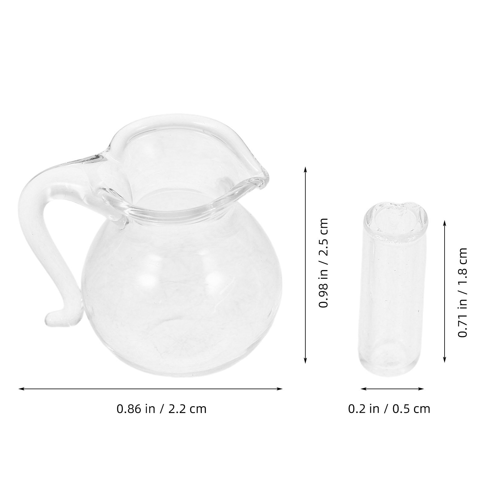 1Set Micro Miniature Kitchen W - Kitchen Glass Baking Set avis et prix