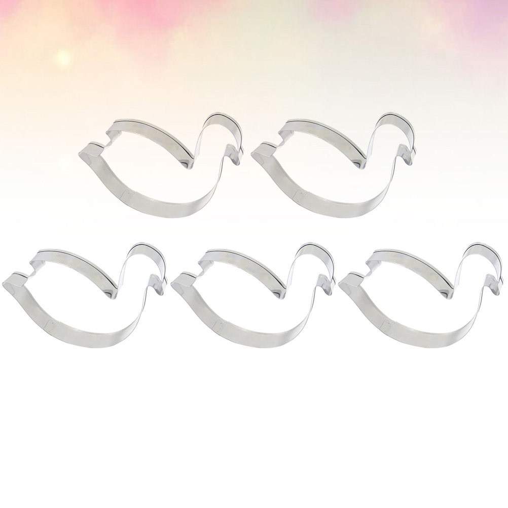5Pcs Food Safe Stainless Steel - Cookie Cutter Set avis et prix