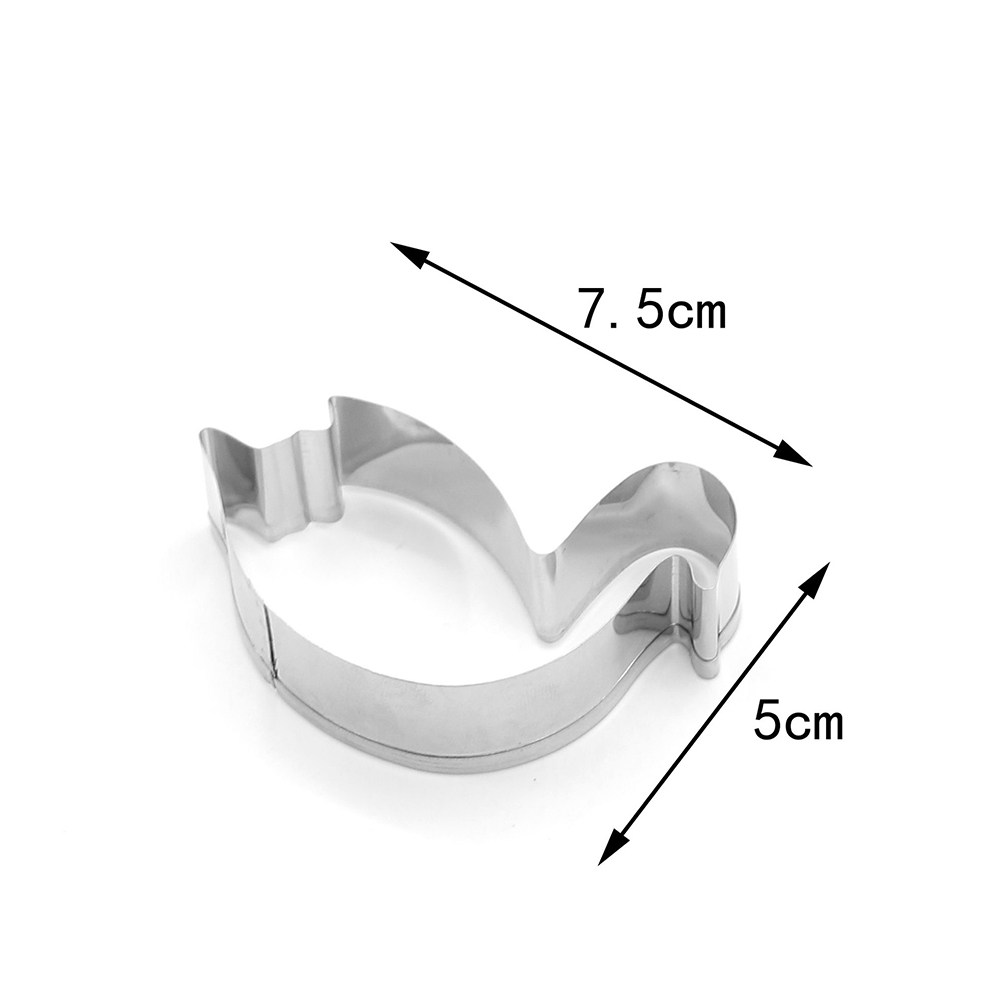 5Pcs Food Safe Stainless Steel - Cookie Cutter Set avis et prix