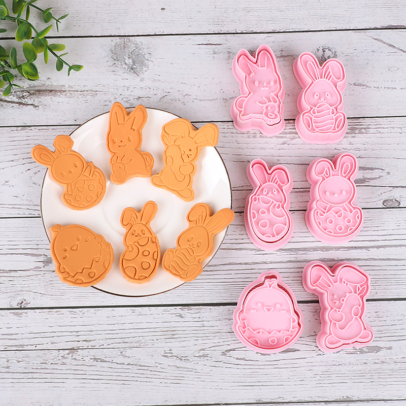 6pcs/Set Easter Bunny Cookie C - Cookie Cutter Set avis et prix