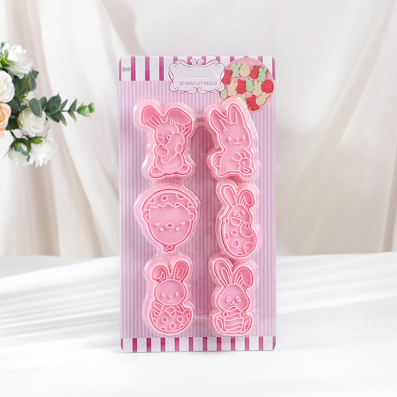 6pcs/Set Easter Bunny Cookie C - Cookie Cutter Set avis et prix