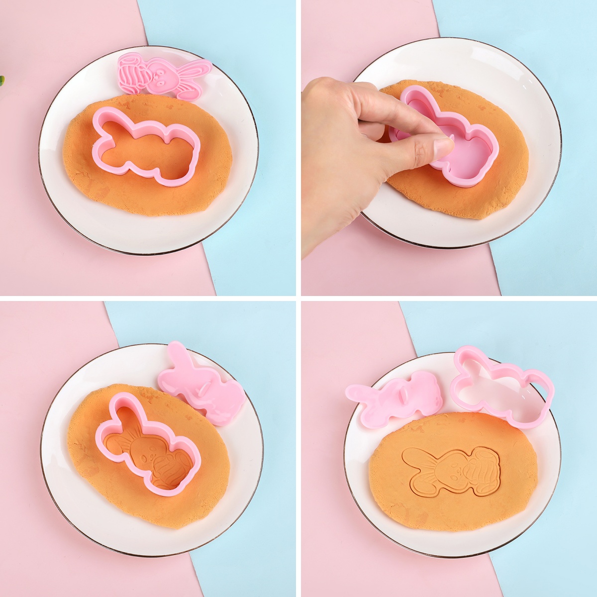 6pcs/Set Easter Bunny Cookie C - Cookie Cutter Set avis et prix
