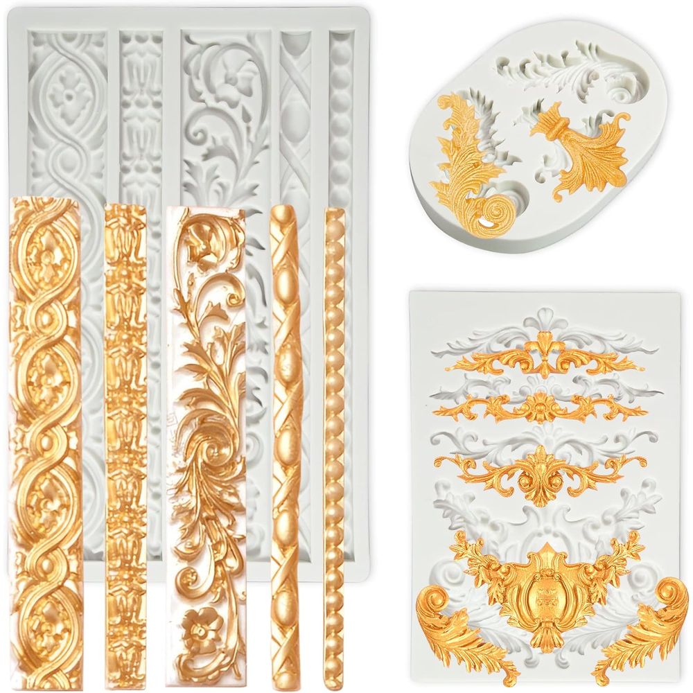Baroque Style Silicone Molds f - Silicone Cake Mold avis et prix