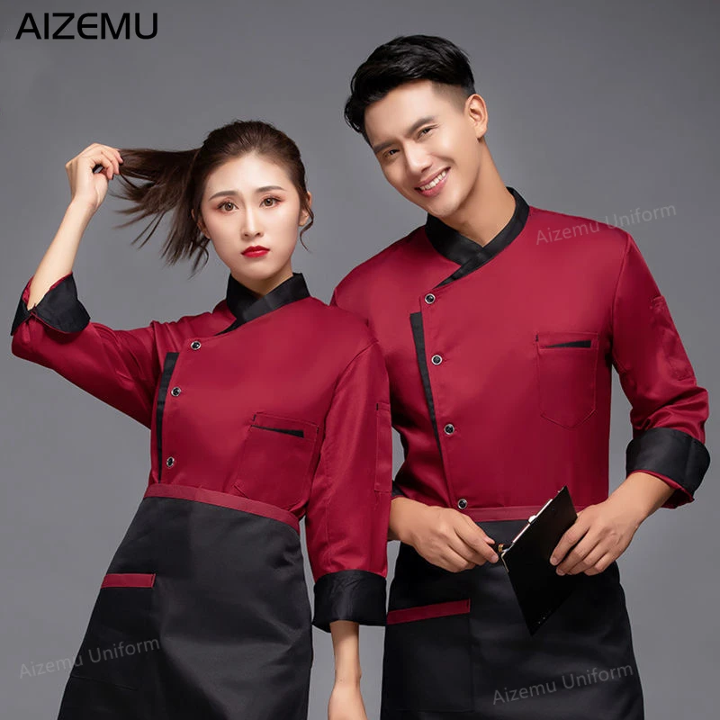 Man Restaurant Chef Jacket Lon - Kitchen Set Bakery avis et prix