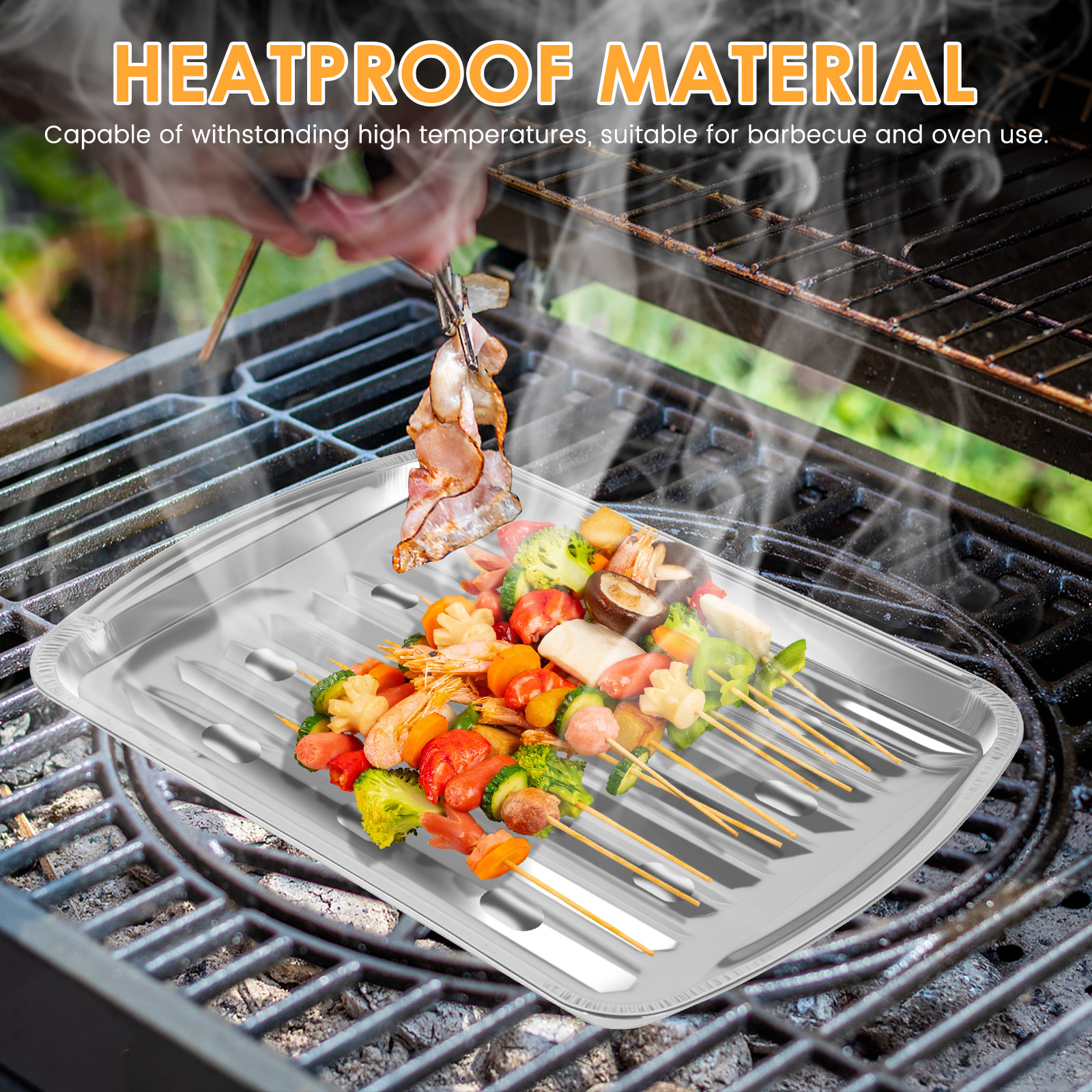 Aluminum Foil Trays Non-Stick  - Kitchen Baking Bowls avis et prix