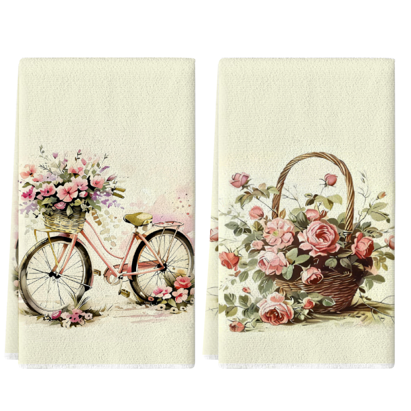 2Pcs, Flower Cart + Rose Baske - Kitchen Baking Cart avis et prix