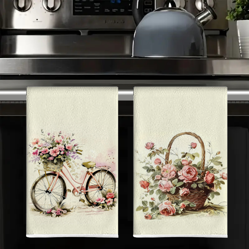 2Pcs, Flower Cart + Rose Baske - Kitchen Baking Cart avis et prix