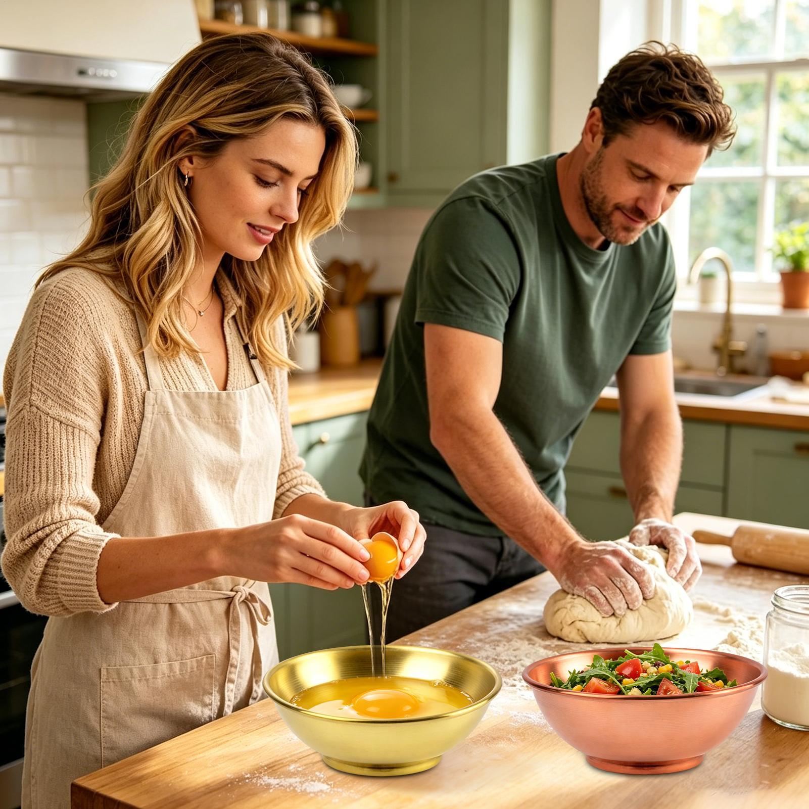 Copper Bowl Large Storage Cont - Kitchen Baking Bowls avis et prix