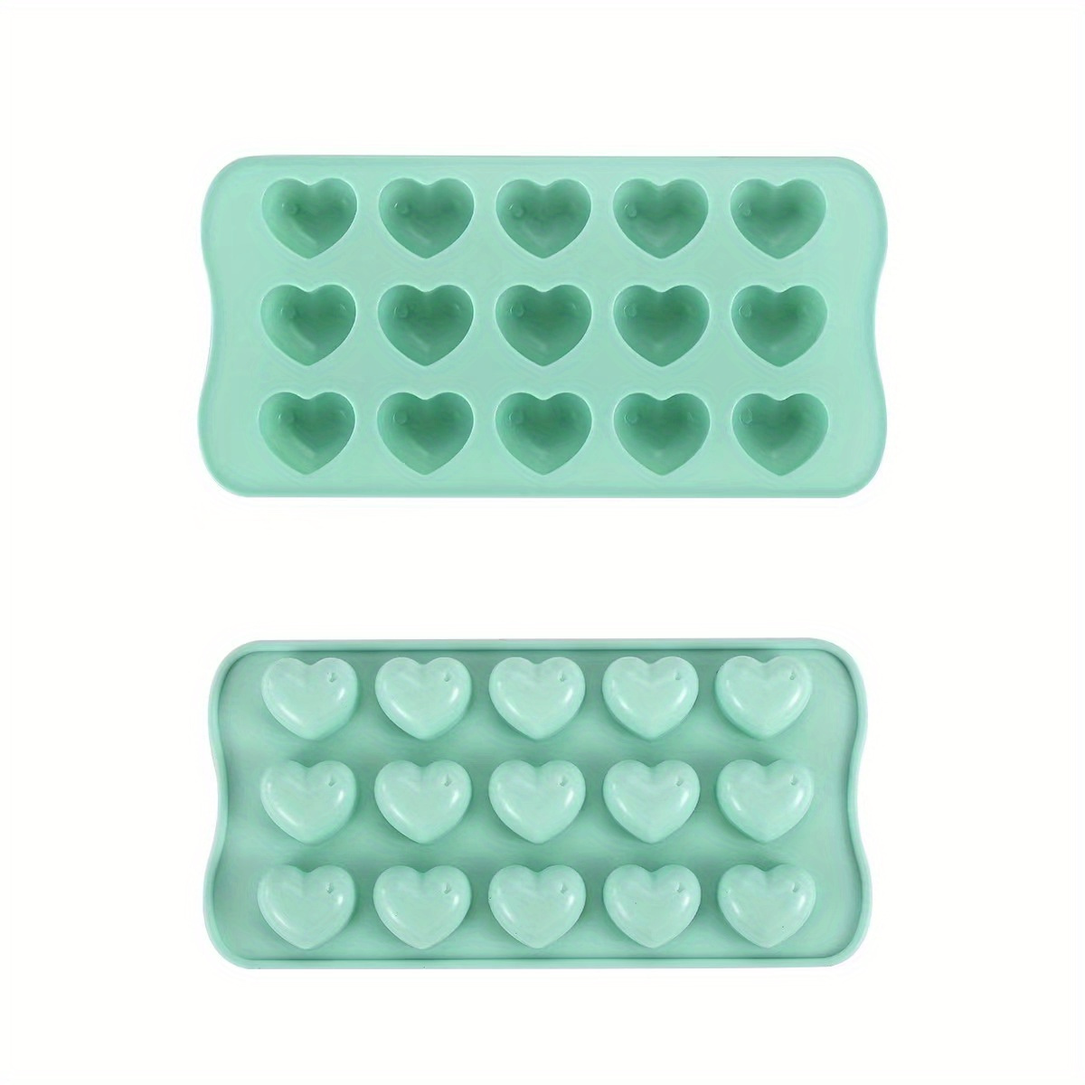 1pc 3D Heart-shaped Chocolate  - Silicone Cake Mold avis et prix