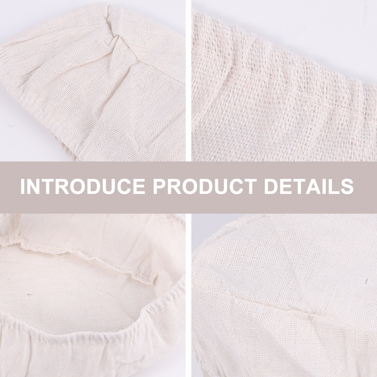 2Pcs Bread Basket Cloth Cover  - Kitchen Baking Utensil avis et prix