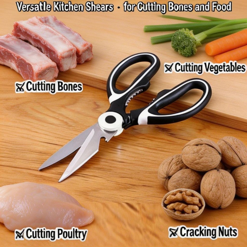 Stainless Steel Kitchen Scisso - Kitchen Shears In Baking avis et prix