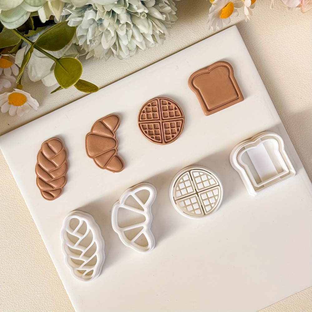 4Pcs Bread Themed Cookie Cutte - Cookie Cutter Set avis et prix