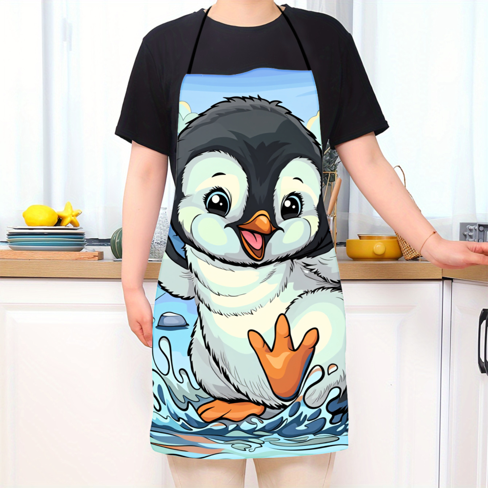 Cute Penguin Baby Apron For Ki - Baking Kitchen For Kids avis et prix