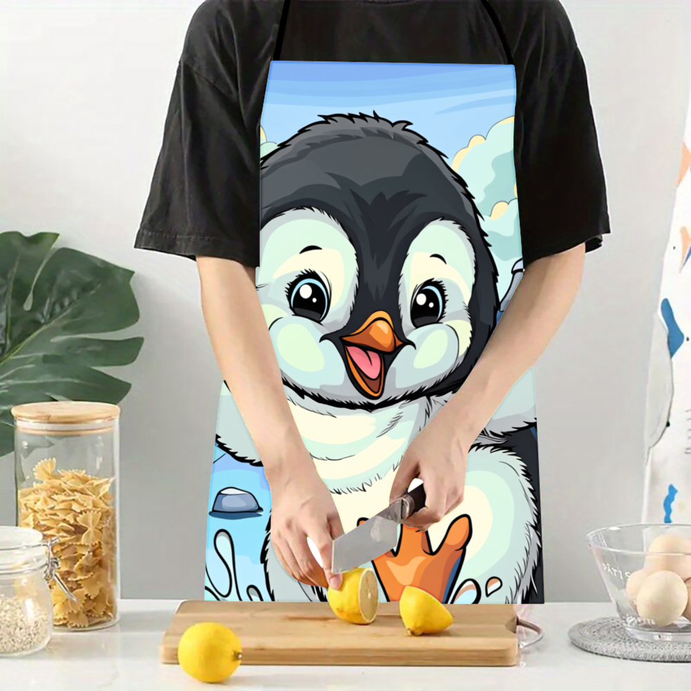 Cute Penguin Baby Apron For Ki - Baking Kitchen For Kids avis et prix