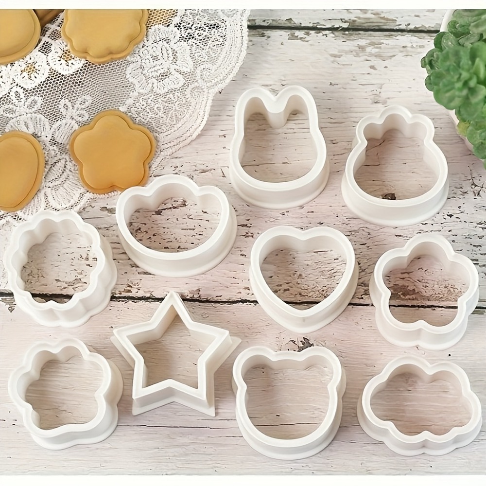 10Pcs Cookie Biscuit  Cutters  - Cookie Cutter Set avis et prix
