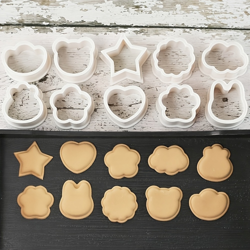 10Pcs Cookie Biscuit  Cutters  - Cookie Cutter Set avis et prix