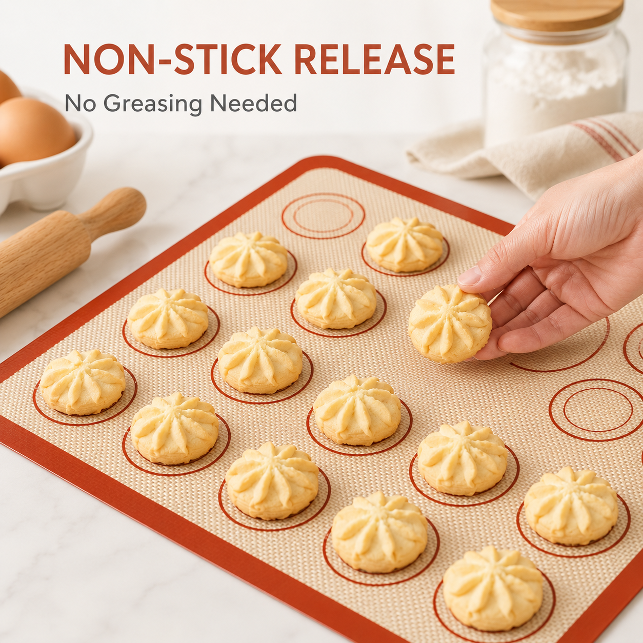 42x30cm Silicone Baking Mat No - Kitchen Baking Oven avis et prix