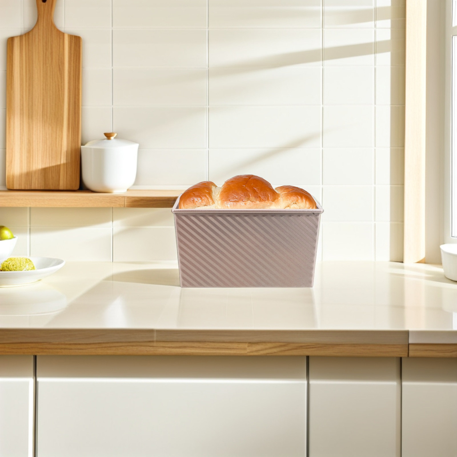 Non-Stick Rectangular Toast Pa - Kitchen Baking Supplies avis et prix