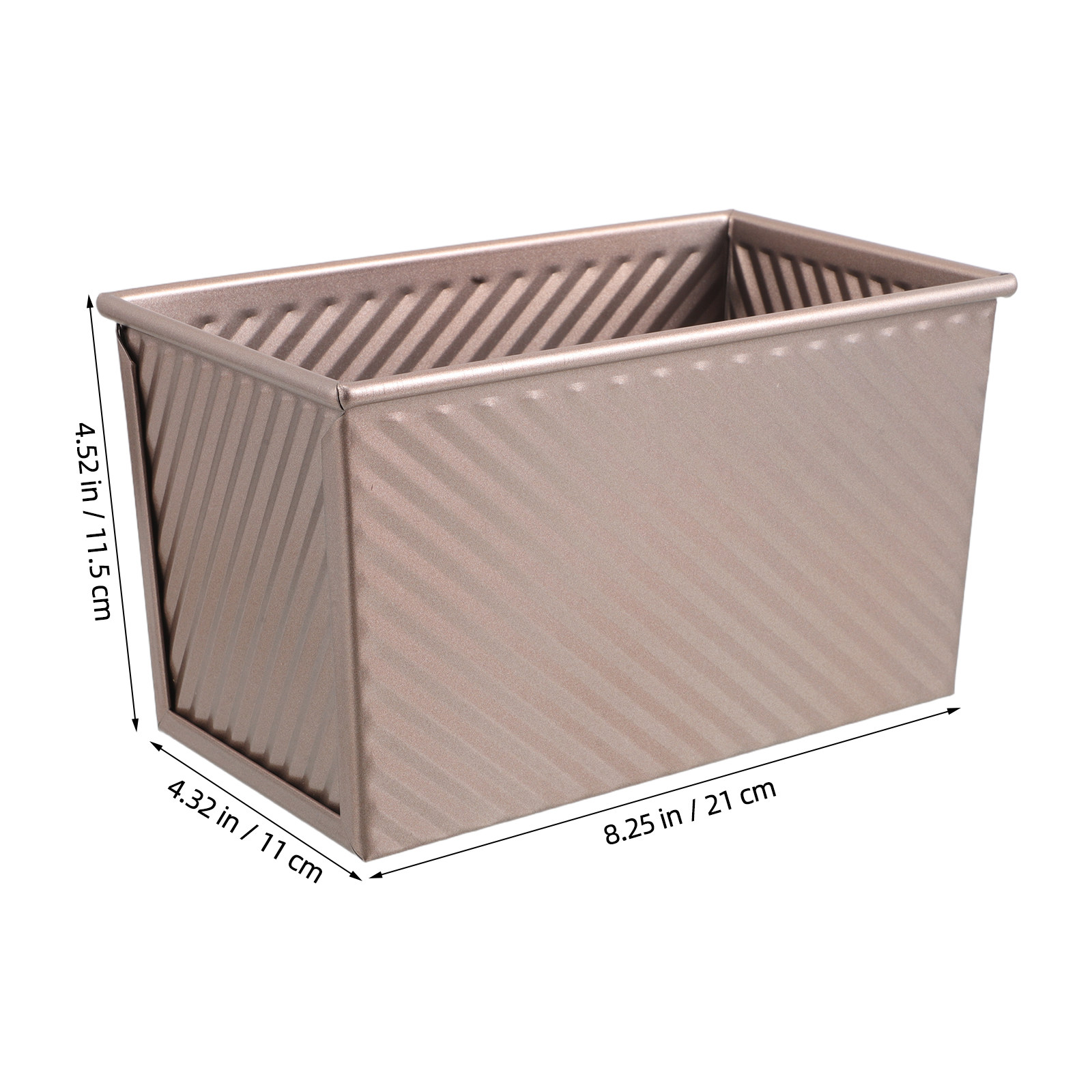 Non-Stick Rectangular Toast Pa - Kitchen Baking Supplies avis et prix