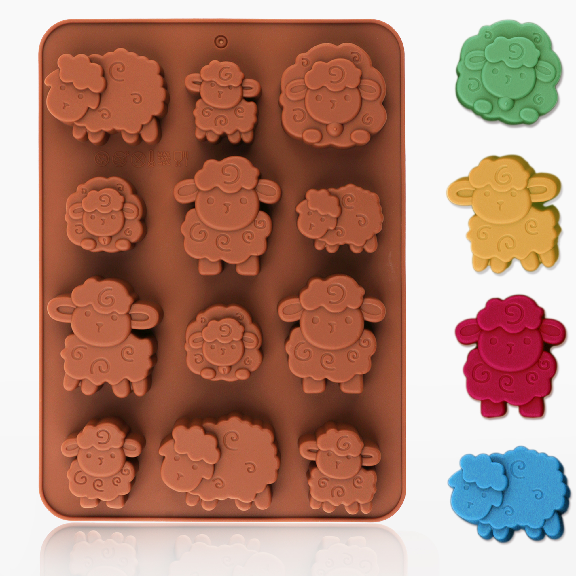 1Pack Silicone Eid Lamb Candy  - Silicone Cake Mold avis et prix