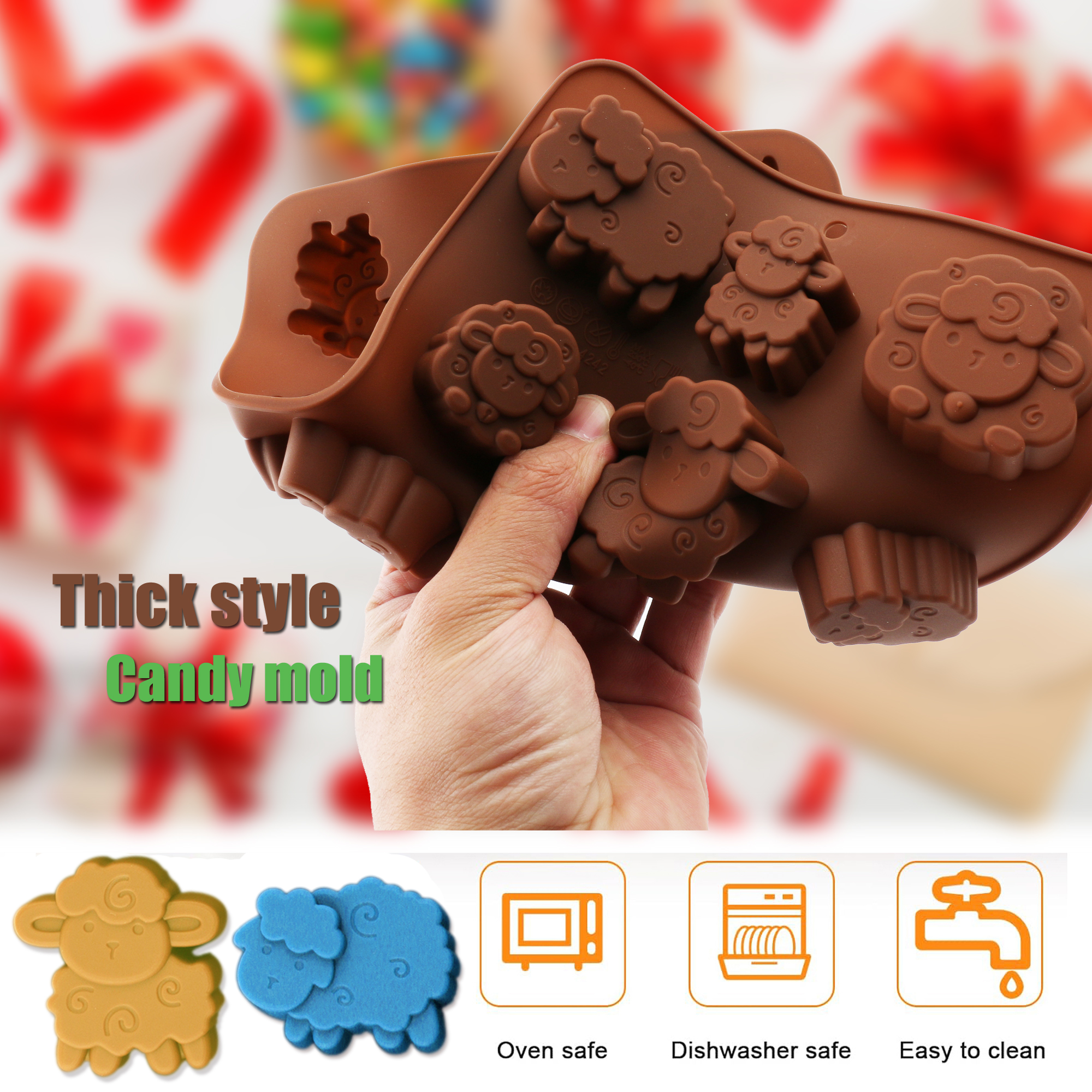 1Pack Silicone Eid Lamb Candy  - Silicone Cake Mold avis et prix
