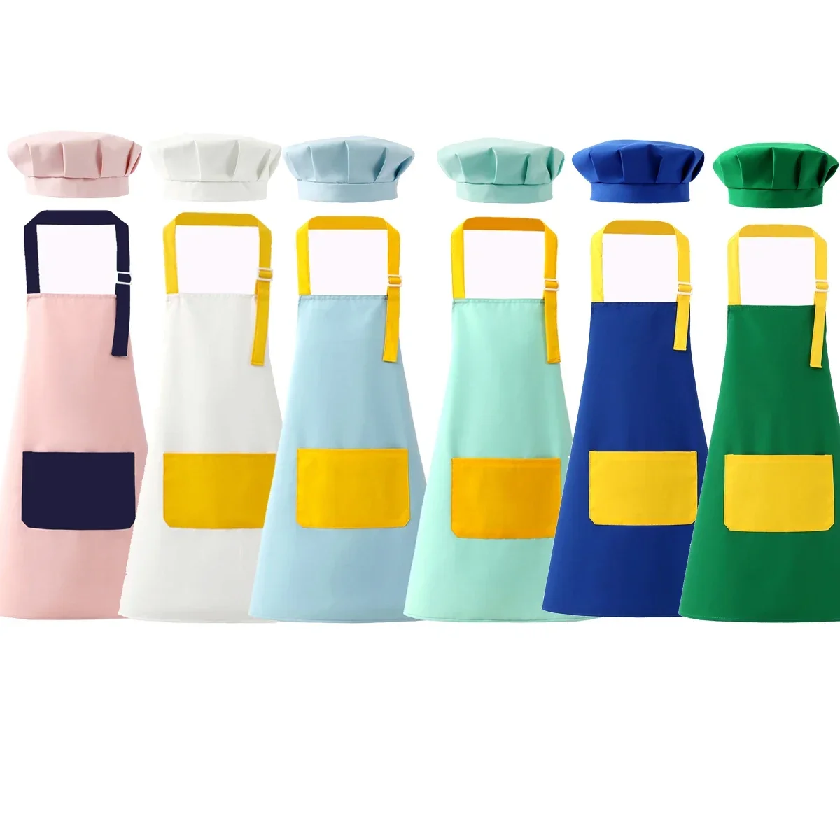 Kids Apron and Chef Hat Set Ad - Baking Kitchen For Kids avis et prix
