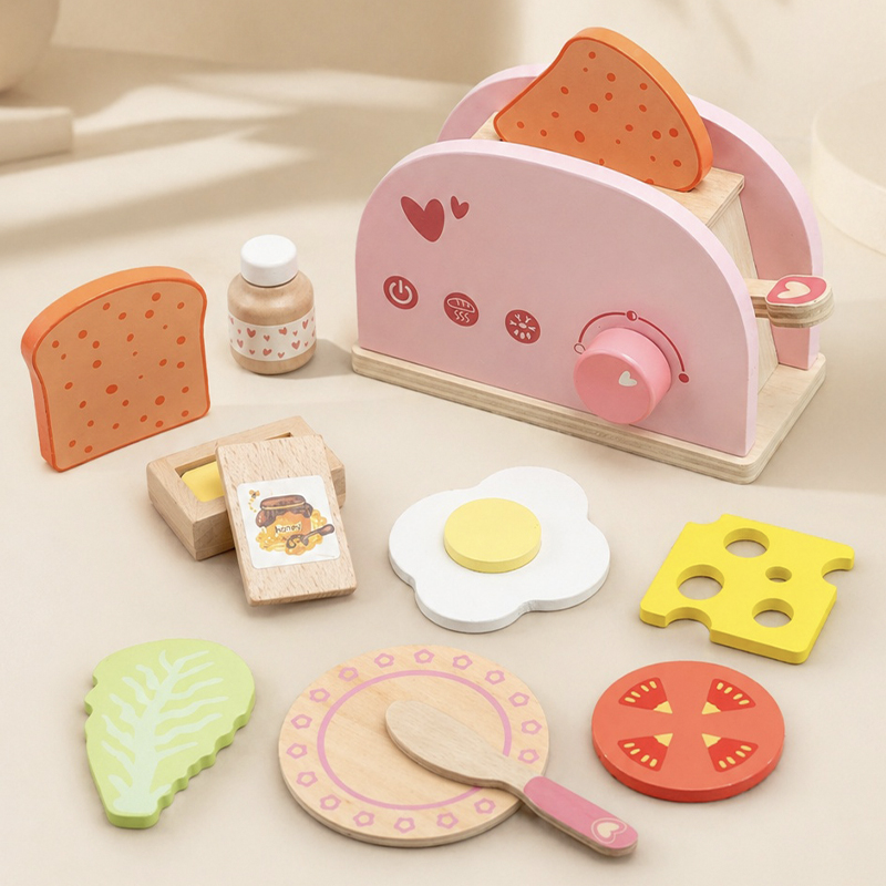 Pretend Play Wooden Kitchen Se - Kitchen Baking Game avis et prix