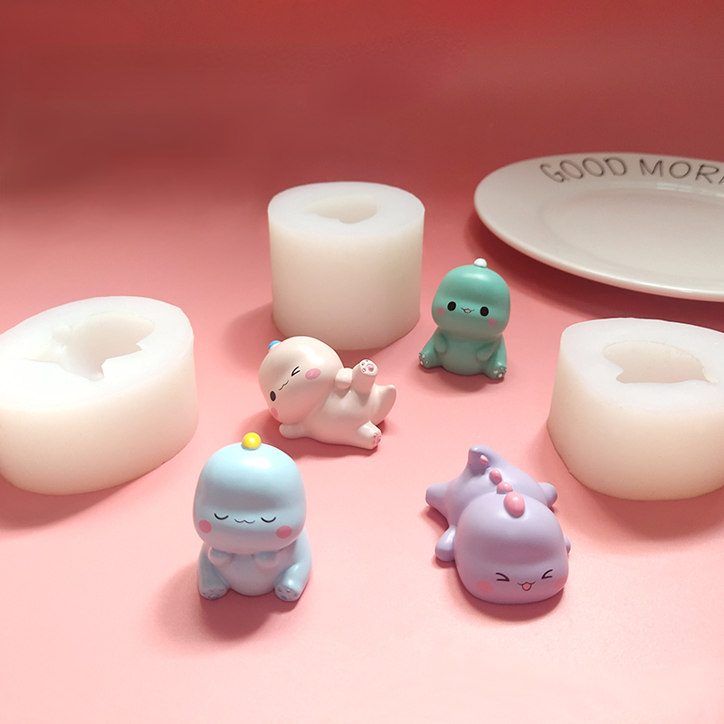 Dinosaurs Silicone Soap Molds  - Baking Kitchen For Kids avis et prix