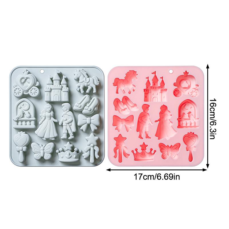 HOT!12 Cavity Prince, Princess - Silicone Cake Mold avis et prix
