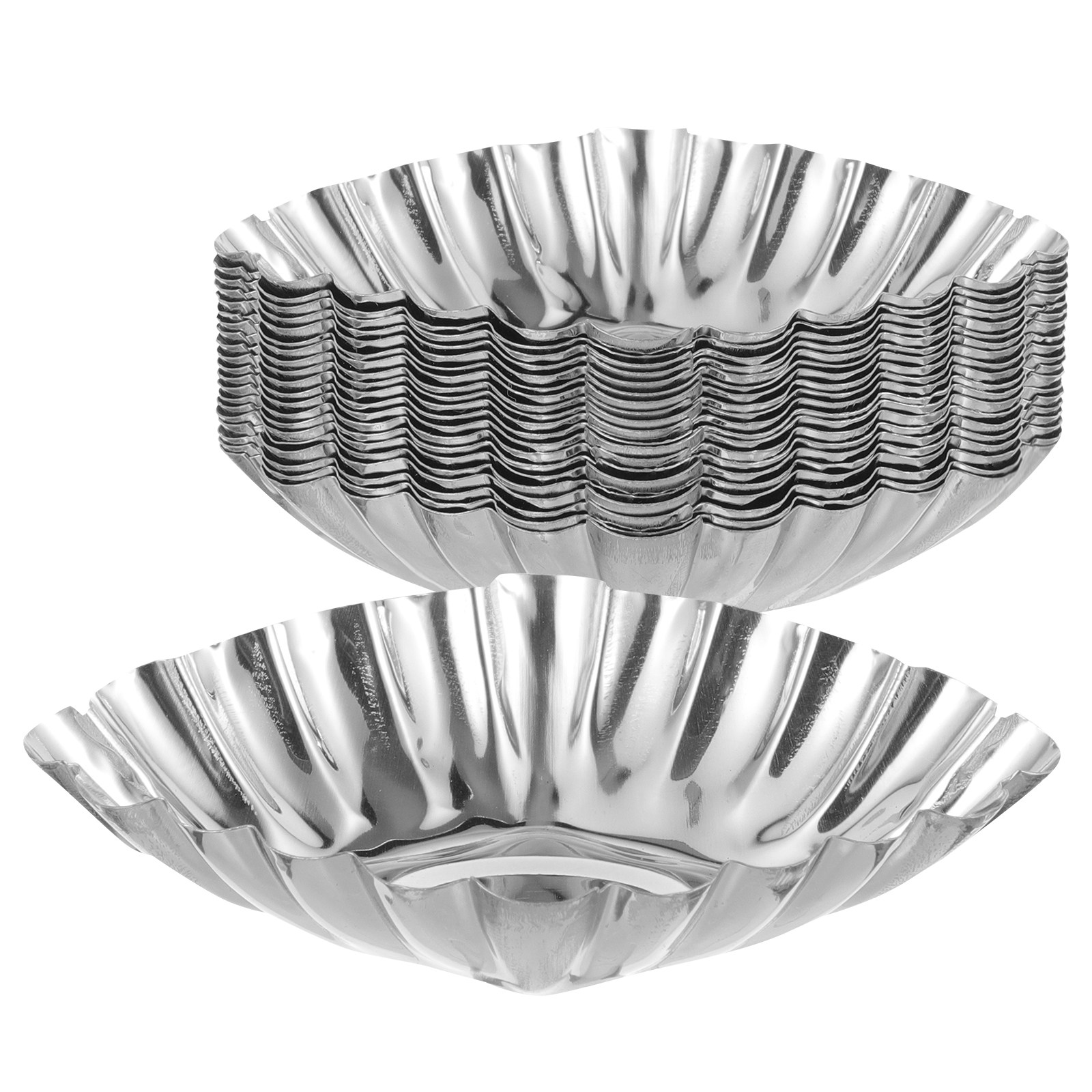 20Pcs Stainless Steel Egg Tart - Kitchen Baking Oven avis et prix