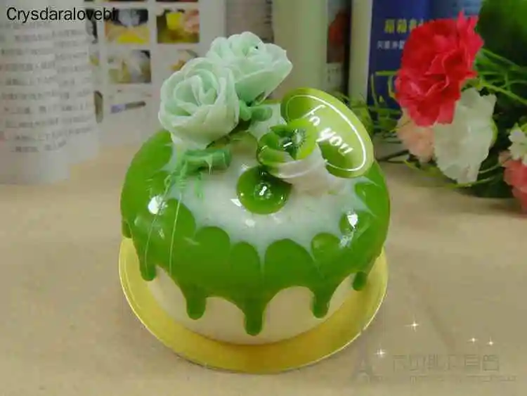 6pcs/set Simulation Rose Cake  - Kitchen Set Bakery avis et prix
