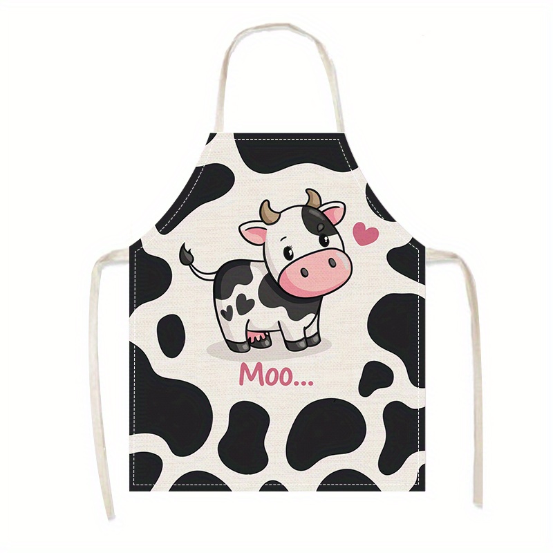 1pc Cute Cartoon Cow Print Kit - Baking Kitchen For Kids avis et prix