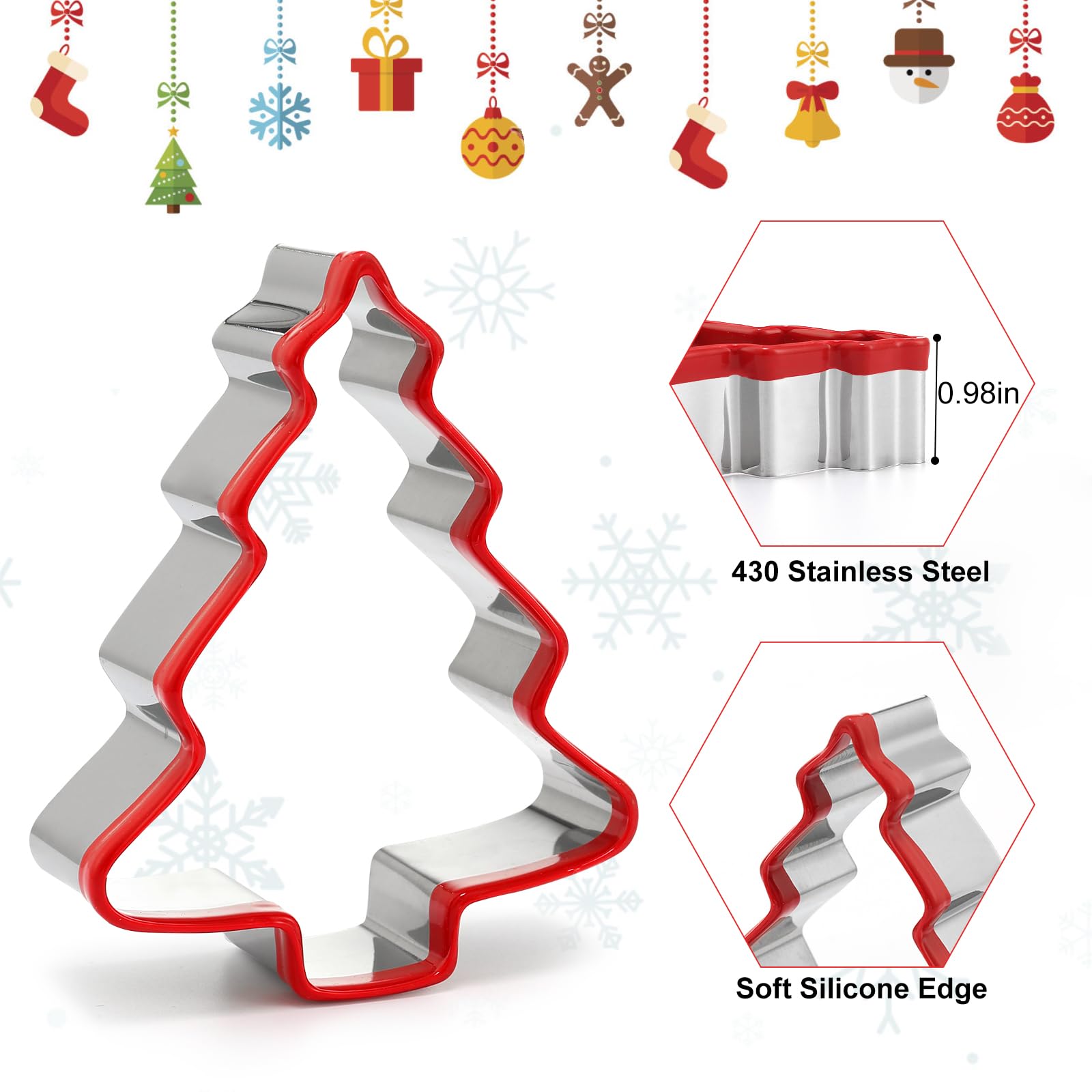FAIS DU 3pcs Christmas Tree Co - Cookie Cutter Set avis et prix