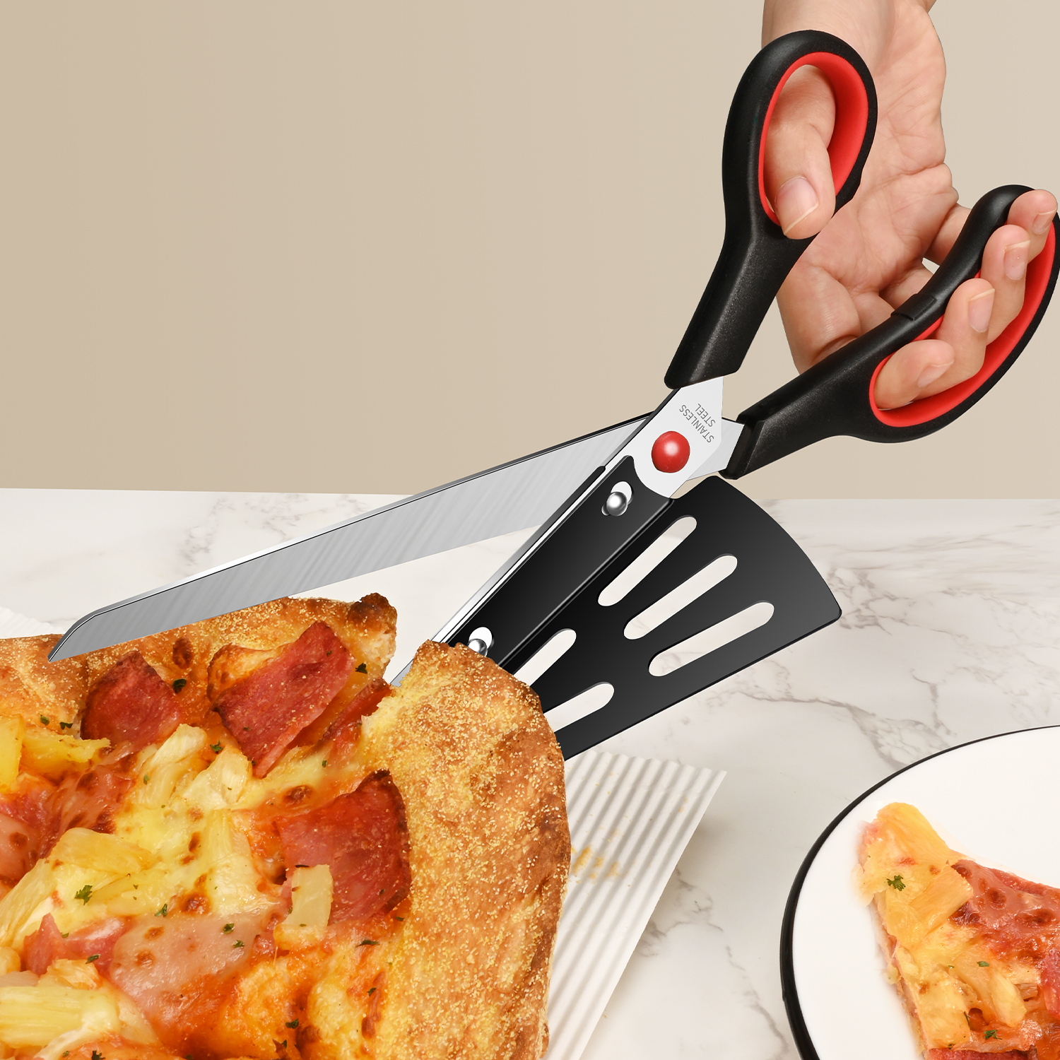 Stainless steel detachable piz - Kitchen Shears In Baking avis et prix