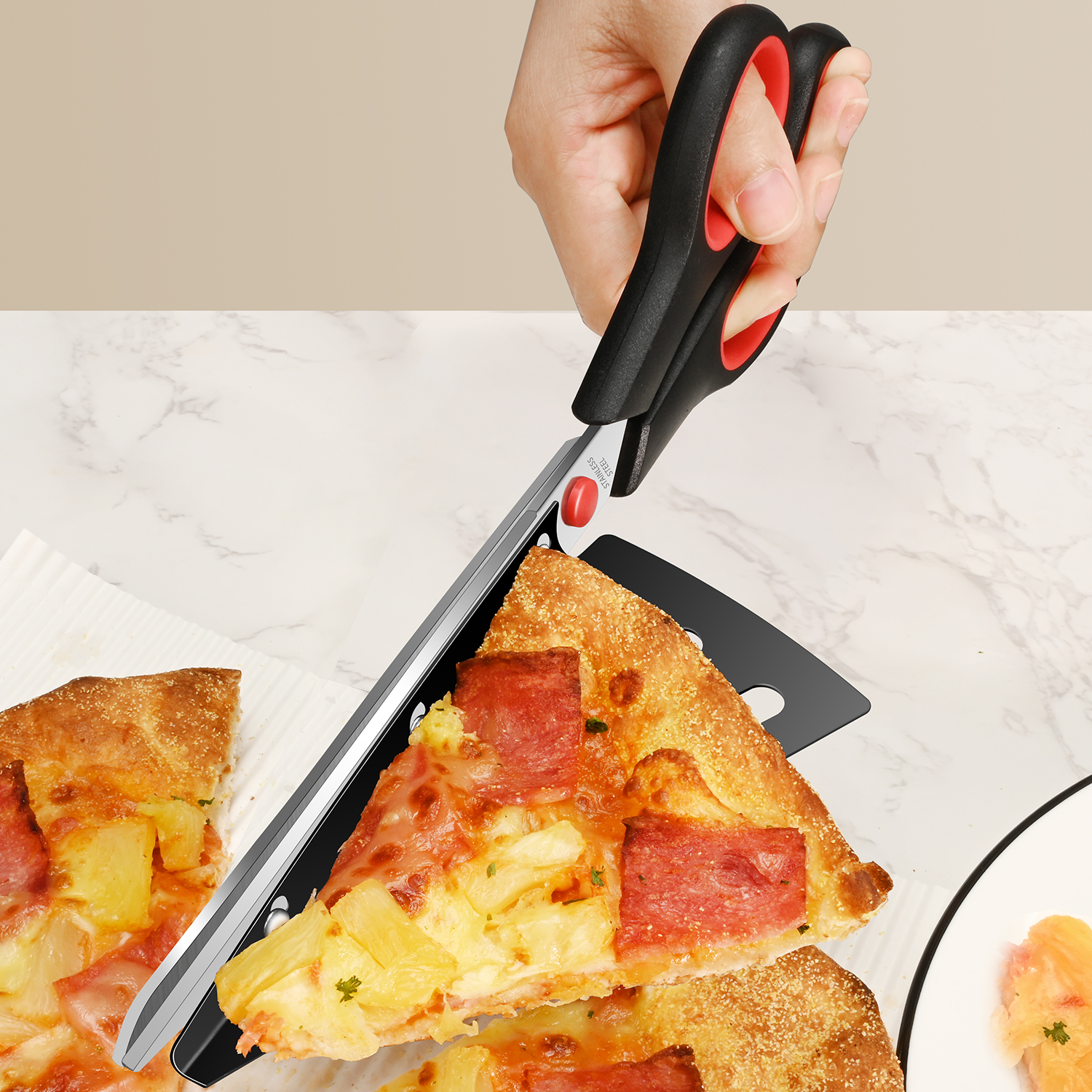 Stainless steel detachable piz - Kitchen Shears In Baking avis et prix
