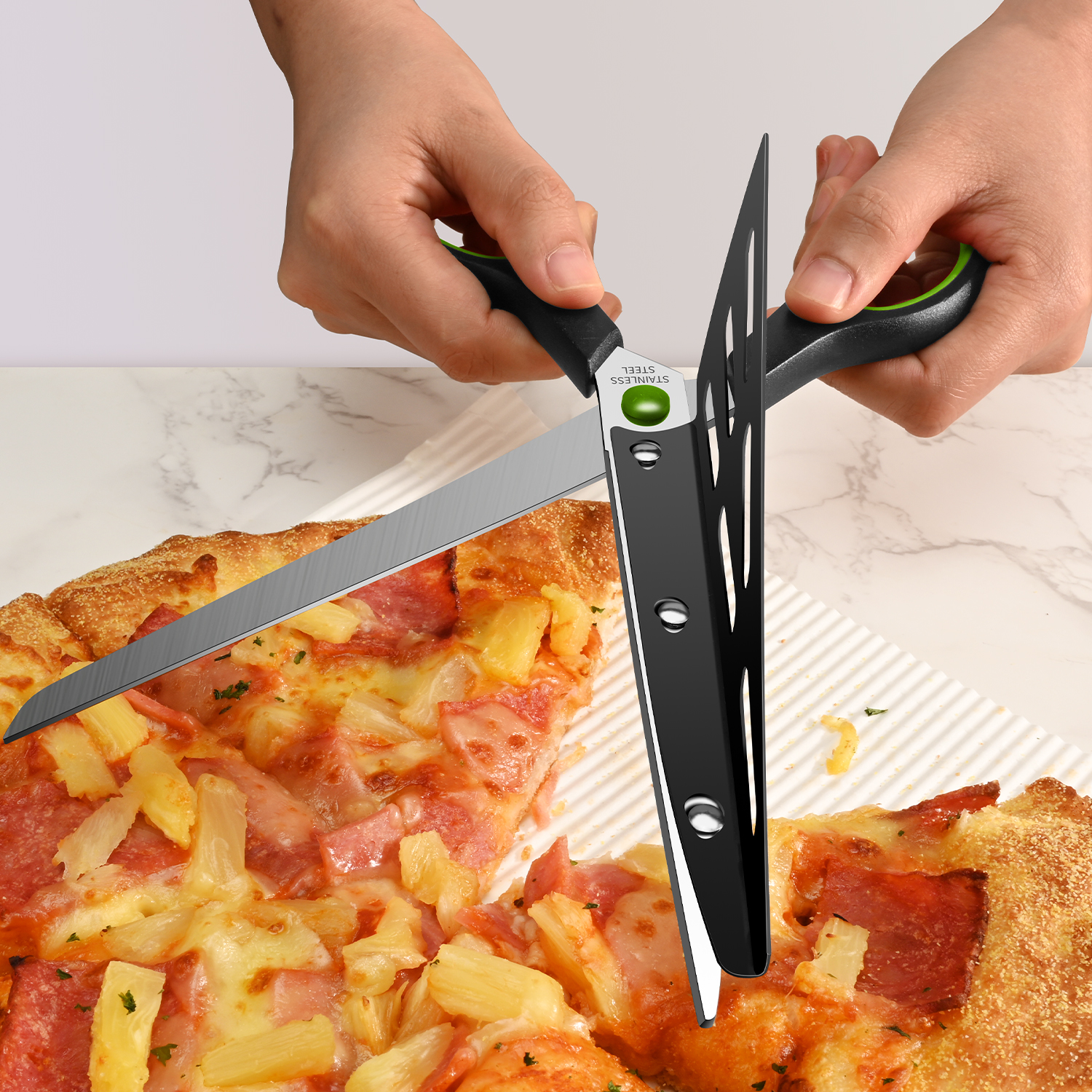 Stainless steel detachable piz - Kitchen Shears In Baking avis et prix