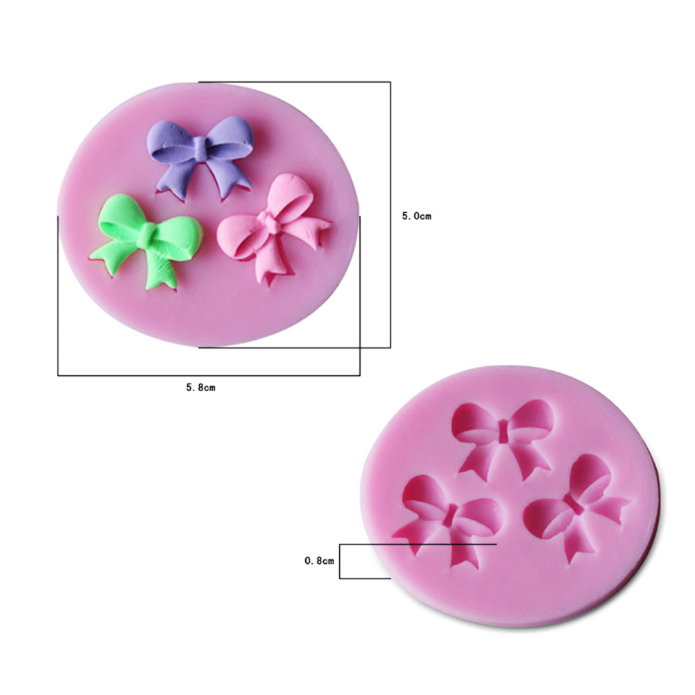 New DIY 3D Cake Decorating Bow - Silicone Cake Mold avis et prix