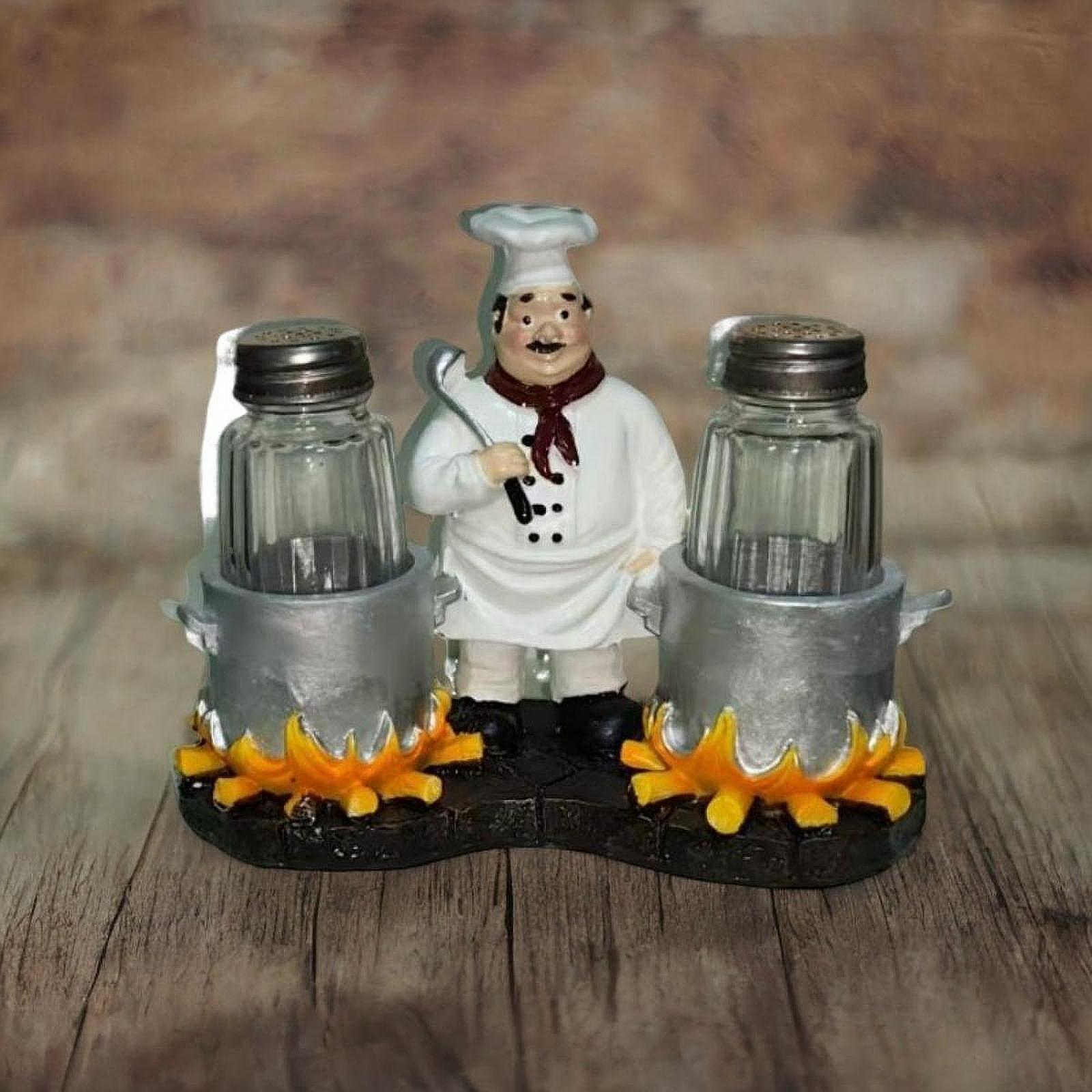 and Pepper Shakers Set Holder  - Kitchen Set Bakery avis et prix